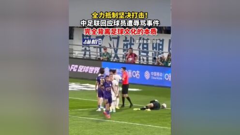 包含球迷辱骂球员家属！中足联全力抵制并坚决打击的词条